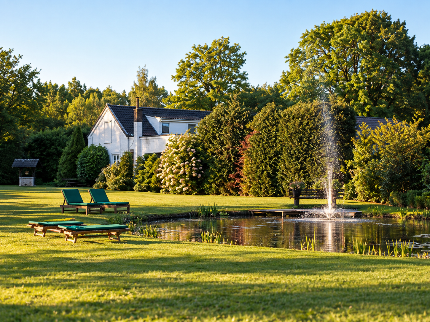 The retreat center grounds